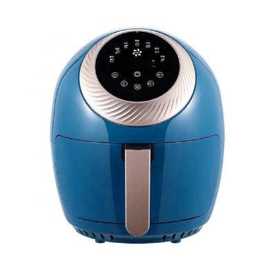 China Touch Factory Price Multi Functional Air Fryer Digital Electric Control Blue Oil Free Air Fryer for sale