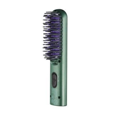 China Konka KG-T05 Hairdressing Plastic Heartbeat Set Hair Dryer Straightening Comb And Curler Travel Dark Green for sale