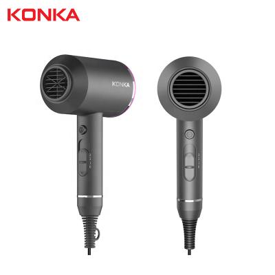 China Professional Hot &Cold Ionic Hammer Negative Ion Blower Professional Hot &Cold Wind Salon Hair Dryer KONKA Dry Electric Hair Dryer for sale