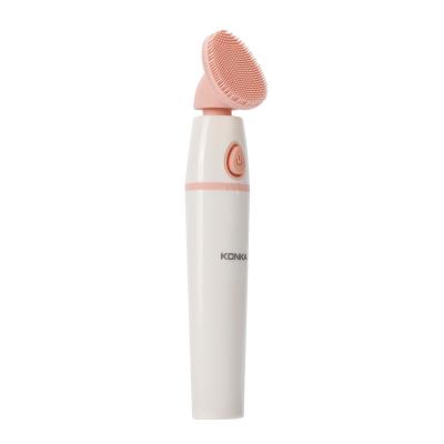 China Moisturizer KONKA Face Brush ABS Electric Silicone Detergent Instrument Small MINN USB Electric Cleansing Facial Cleansing Brush for sale