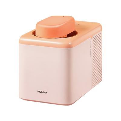 China Household small DIY hot sales fruit frozen ice cream maker with compressor ice cream maker machine for household for sale