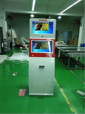 China 17“ 19“ Zelf de Kiosk Antiexplosie van het Betalings Dubbele Scherm met Thermische Printer Te koop