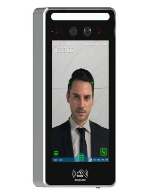 China 5 pulgadas de reconocimiento facial dinámico tiempo de asistencia controlador de acceso Linux 2024 nuevo en venta
