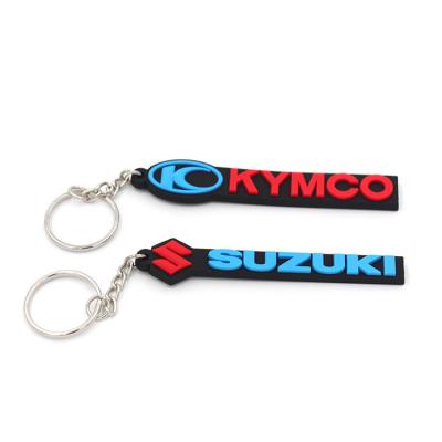 China Custom 3d PVC Soft Key Chain Eco - Friendly Durable Cheap 2d No Min Custom Shaped Words Print Epoxy Rubber Key Chain for sale