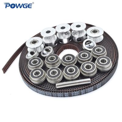 China Belt 2GT Idler Pulley Open Gear Shaft Ratio 20T (Building Material Shops POWGE VORON Trident GT2 LL-2GT RF Motion Set 6mm Wide) F695-2RS GE5C 3D for sale