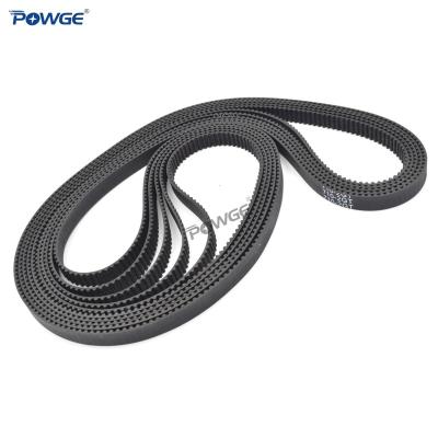 China Hotels POWGE 2MGT 2M Timing Belt 2GT Pitch Length 710/726/730/738/740/750/752/760/770/782/784/800mm Width 6mm Locked Loop for sale