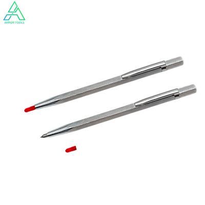 China Amazon Hot Sale Diamond Metal Marking Engraving Pen Tungsten Carbide Tip Scriber Pen Hand Tools AGCH-009 for sale