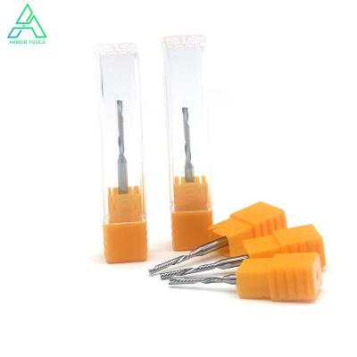 China Woodworking 1/8inch MDF Density Acrylic Board Woodworking PVC Single Flute End Mill Engraving Router Bit Milling Cutter For CNC Machining for sale