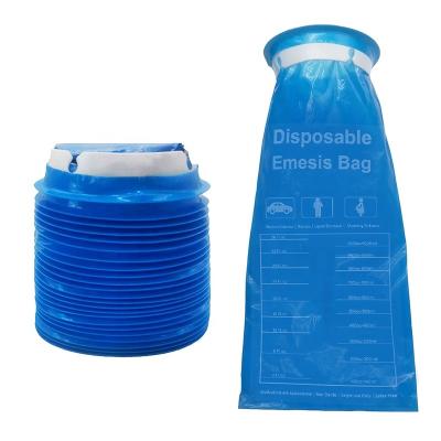 China 50Fl.Oz Household Garbage Bags For Kids Cheap Garbage Bags For Taxi Drivers Emesis Multifunctional Bags With Ring for sale