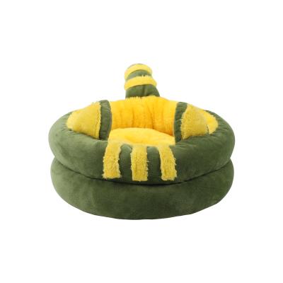 China 2020 New Warm Breathable Pet Bed Cat Bed Washable Comfortable Soft Soft Beds for sale