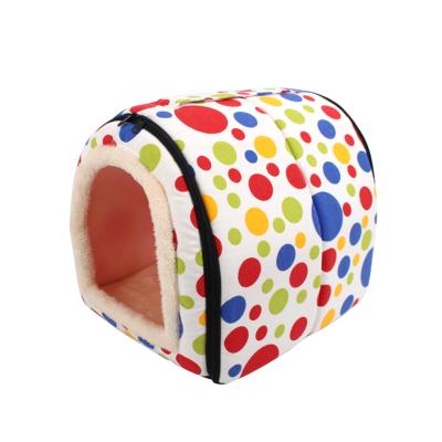 China Sustainable Hot Selling Multifunctional Easy Wash Pet Cat Cave Bed House Cat Bed for sale