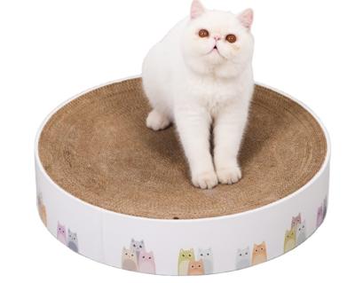 China Sustainable Cat Exercise Waterwheel Cat Scratch Board Cat Scratch Board for sale