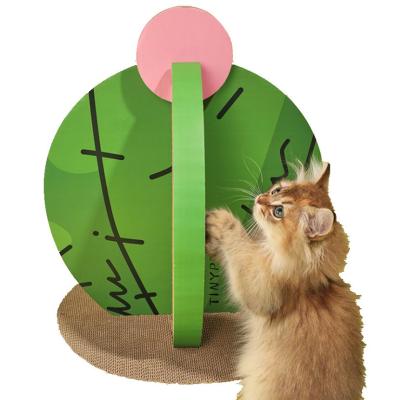 China Durable Scratch Board Foldable Cat Thickened Scratching Board Cat Scratch Board Accessories for sale