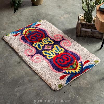 China High Quality Non-Slip Polyester Tape Bath Wish Blanket Non-Slip Persian Blanket for sale