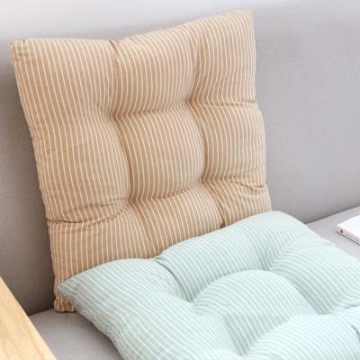 China Wholesale 100% Polyester Canvas Anti-Decubitus Cotton Square Office Chair Cushion for sale