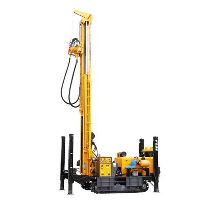 China Construction worksÂ   500m Meters Crawler Type Hydraulic Rock Drilling Machine Mine Water Well Drilling Rig for sale