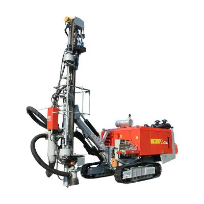 China Construction worksÂ   Full hydraulic crawler mine drilling rig outdoor submersible machine for drilling quarries for sale