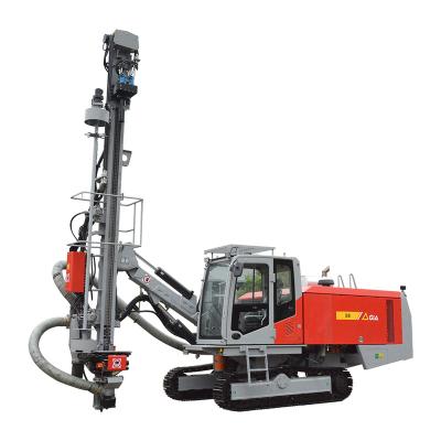 China Construction worksÂ   Drilling Rig Crawler Surface Mining Full Hydraulic Open Drill Rigs for sale