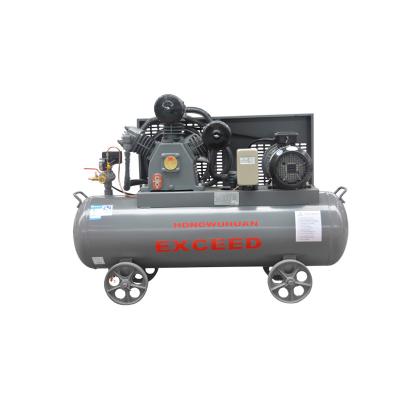 China Portable Industrial OIL-LESS 7 BAR Piston Air Compressor With Air Tank for sale