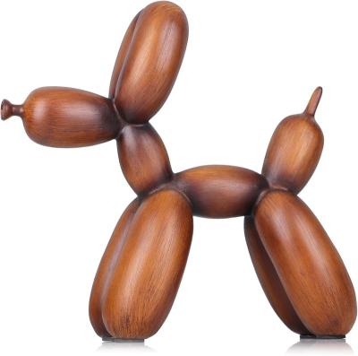 China Europe Nordic Balloon Dog Ornaments Resin Crafts Custom Indoor Home Decorations Plating home accessories decor Balloon Dog Figurines for sale