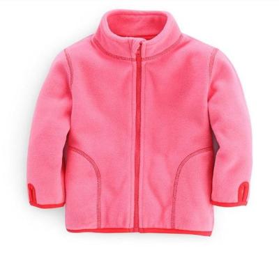 China Kids Windproof Clothes Sleeve Long Winter Wear Girls Warm Sweatshirts Clothing With Pocket for sale