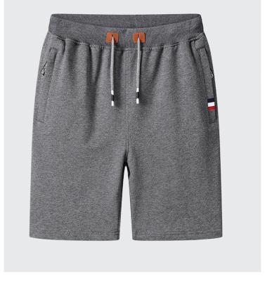 China New Summer Men's Solid Shorts Men Anti-wrinkle Fashion Drawstring Knee Length Pants Sports Wild Casual Male Shorts for sale