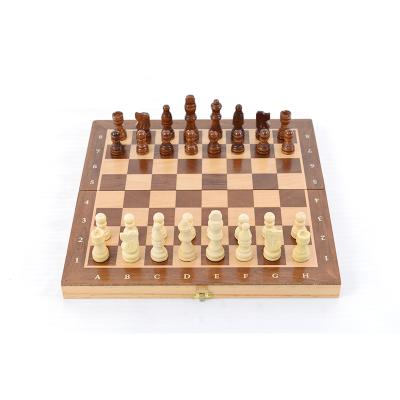 China Children Educational Toys Classic Wooden Chess Board Set International Chess Set for sale