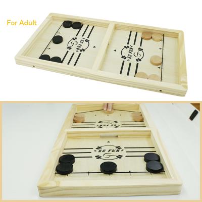 China 6+ 2 in 1 speedy sling puck board game on the table for adults and old for sale