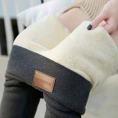 China Most popular warm women's breathable winter velor leggings up to the ankle keep warm solid pants tall women plus size leggings. for sale