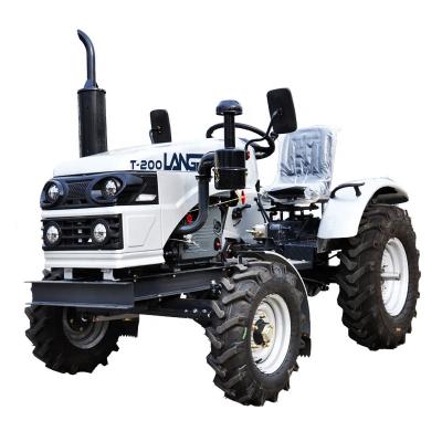 China Farm work machinery 20HP kubota small traktor mini agricultural machinery electric farm tractor for sale