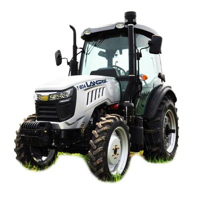 China Chinese agricultural Tracor farms on sale! 80HP 4^4 hydraulic steering for easy operation for sale