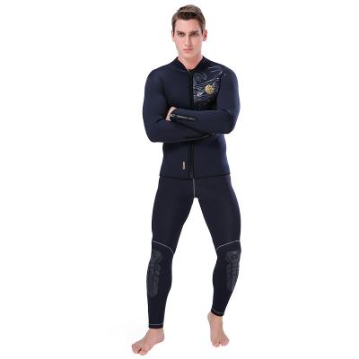 China Genuine Diving Black Sleeve Anti-UV Carry On Freediving Jacket Warm Neoprene Wetsuit Swim 5MM Jacket Neoprene Unisex Surfing Wetsuits for sale