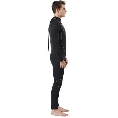 China Popular Design Surf Triathlon Neoprene Anti-UV Surfing Black Spearfishing Diving Wetsuit For Man for sale