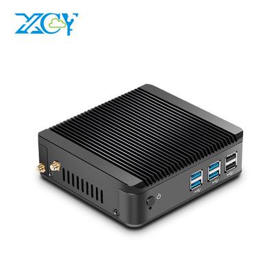 China Mini Fanless+Aluminum Alloy Metal Case XCY Mini mSATA PC 2955U Linux HTPC VGA WiFi Gigabit Ethernet 6*USB DDR3L ITX for sale