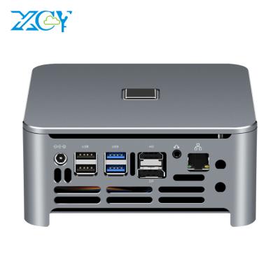 China For 8th 9th Gen Barebone Mini PC Gaming PC Gaming Inte Graphics UHD 630 2*DDR4 RTC Desktop Computer for sale