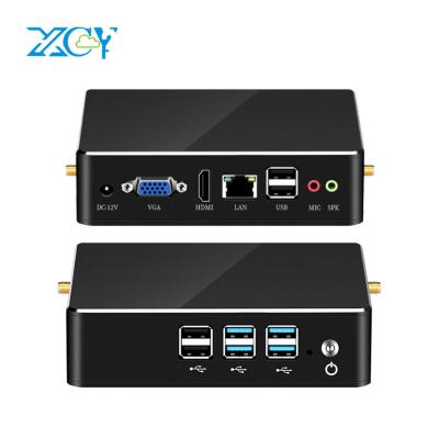 China Desktop PC Display LAN WIFI Nuc HTPC DDR4 8G 16GB RAM Computer Window 10 Gen Slim Business Intel Core i7 8550U 8650U 8th Mini DOUBLE for sale