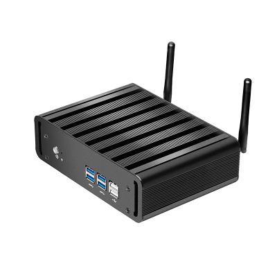 China For Home and Student Intel Core i7 4500U i5 4200U i3 4010U Win10 Linux DDR3L RAM mSATA VGA H-D WIFI LAN Fanless Mini Computer Desktop for sale