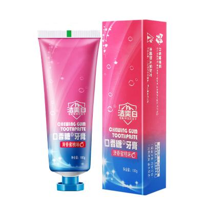 China White Tooth Guard Clean Chewing Gum Toothpaste Remove Stains And Brighten Chewing Gum Flavor Toothpaste for sale