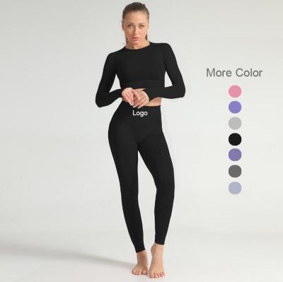 China Viable Wholesale Women Fashion Fitness Yoga Wear Seamless Quick Drying Gym 5 Piece Yoga Set for sale