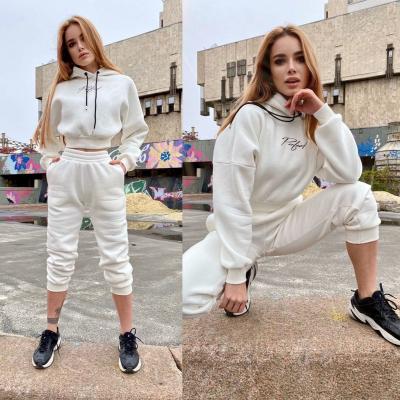 China Top Selling Autumn And Winter Women Breathable 2021 Sweatpants Women Sweatsuit Set 2 Piece Set Tracksuits for sale