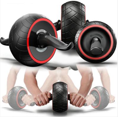 China 2020 Exercise Fitness Gym Equipment Abdominal Muscle Wheel Roller Wheel With Mat Y8110047 for sale