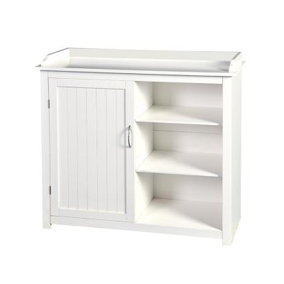 China Convertible Modern White MDF Office Furniture Wood Storage Cabinet With Drawers for sale