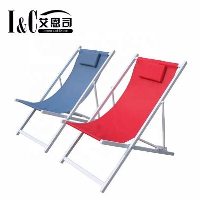 China Aluminum Adjustable Chair Backpack Chair Easy-Carry Beach Chair for sale