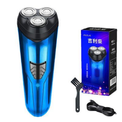 China Triple Blade Washable Shaving Machine Man 3 Functions Electric Shaver For men Razor Blade Shaver for sale