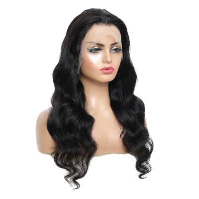 China Body Wave Wholesale Nature Hair 13x4 Remy 150% Density Body Wave Wigs Human Hair Lace Front Wigs For Black Women for sale