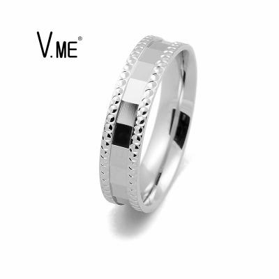 China Simple Design Jewelry CLASSIC Wedding Couple Rings Simply Silver 925 Rings For Men for sale