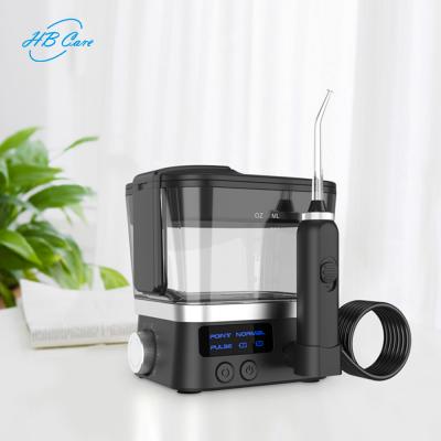 China IPX7 HBcare Factory Direct Sales Waterproof Detachable Tank Teeth Cleanse Dental Cleaning Oral Irrigator for sale