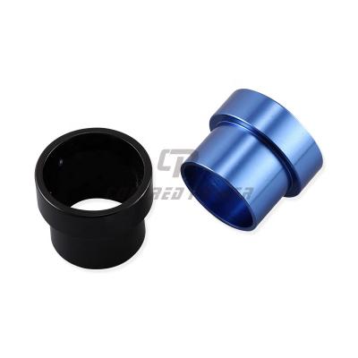 China High Quality Racing Parts Firm Position Tube Socket Aluminum Anodized Adapter Fitting AN3/4 6 8 10 12/16 for sale