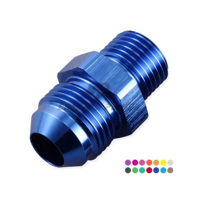 China High performance aluminum AN6 to M12*1.5 male to metric straight fitting an adapter please refer to specification for sale