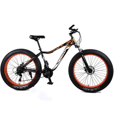 China Flat Dirt/Street/Tire Mountain Bike Bicycle Cheap Price Inclined Big Fat 26inch Mtb For Adult Bicycle for sale